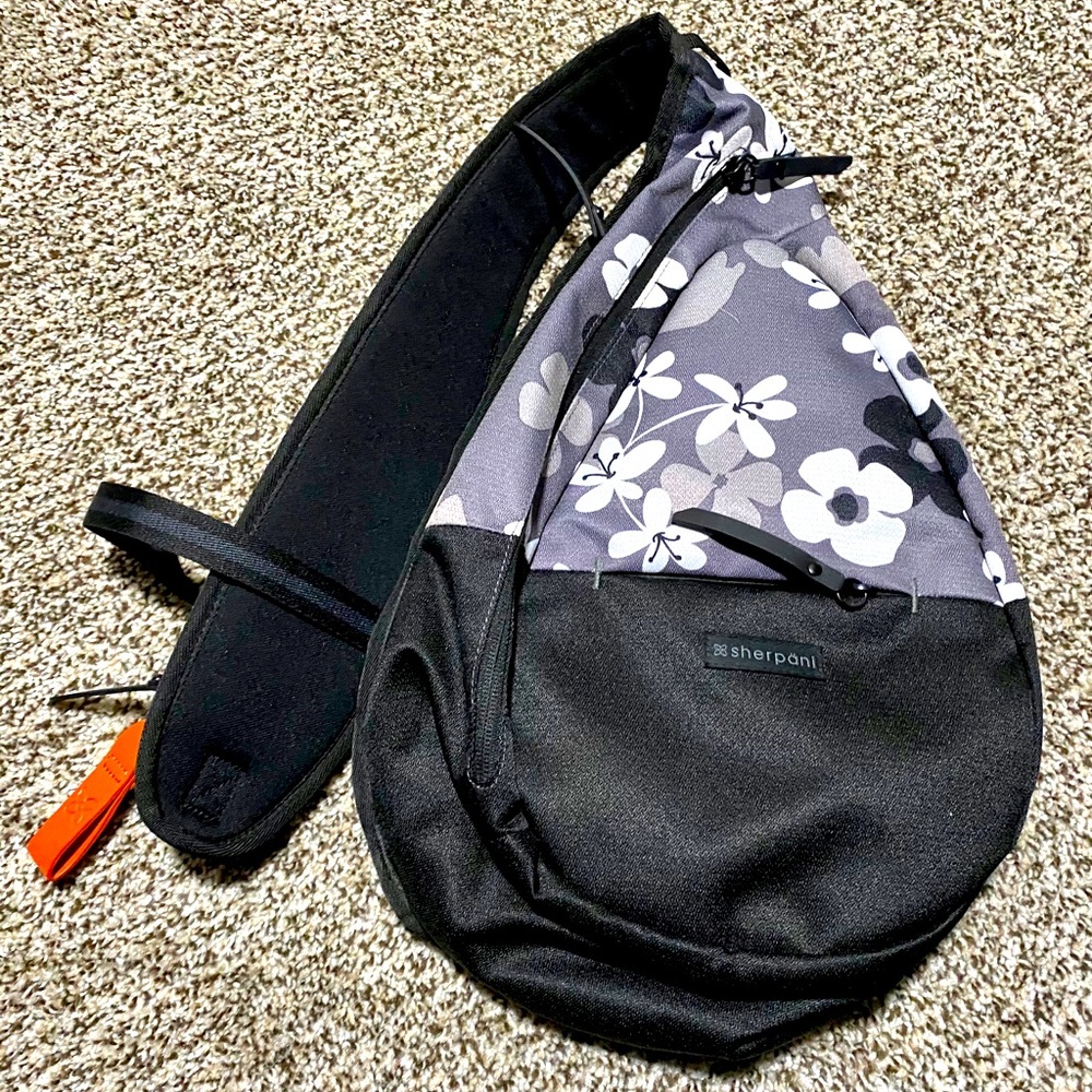 Medium size Sherpani Sling-Style Backpack